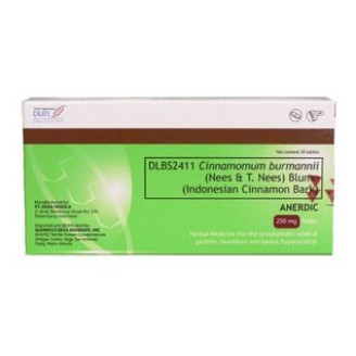 ANERDIC 250MG TAB 30S