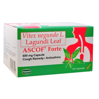 ASCOF 600MG CAP 120