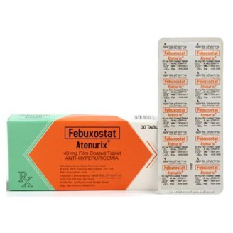 ATENURIX TAB 40MG(AJANTA) 30s
