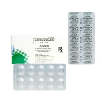 AVATOR FC TAB 20MG 50