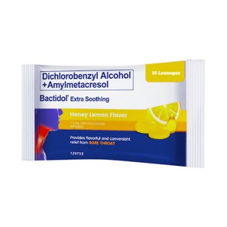 BACTIDOL HONEY LEMON LOZ 16S