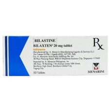 BILAXTEN 20MG TAB 50's