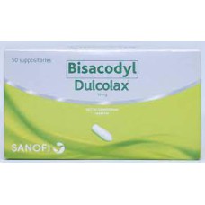 DULCOLAX 10MG SUPP ADLT 50S