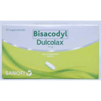 DULCOLAX 10MG SUPP ADLT 50S