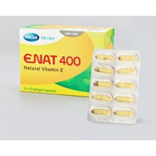 ENAT SOFTGEL 400IU(MEGALIFE)30'Ss