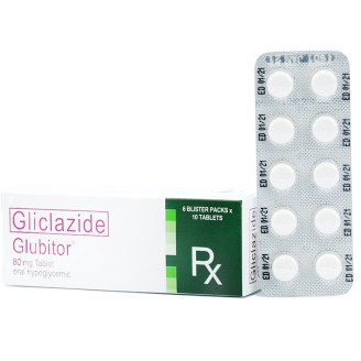 GLUBITOR TAB 80MG 60