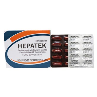 HEPATEK 500MG CAP 30