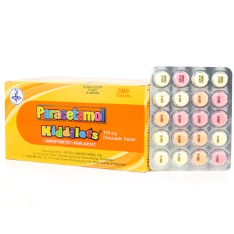 KIDDILETS CHEW TAB 120MG 500s