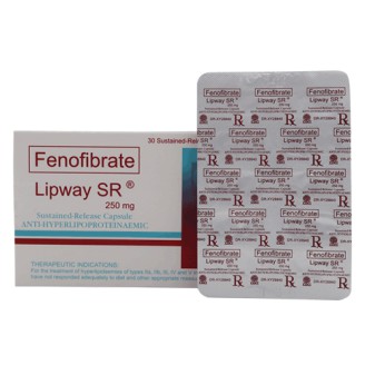 LIPWAY SR CAP 250MG 30s