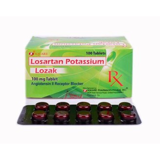 LOZAK 100MG TAB 100'S (losartan)