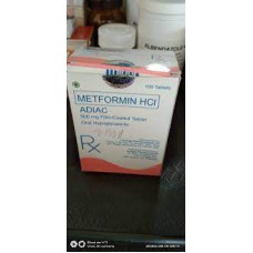 METFORMIN(ADIAC) TAB 500MG(PASTEUR) 100
