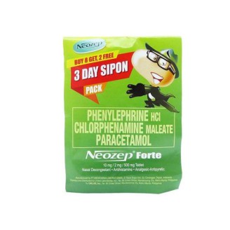 NEOZEP FORTE TAB 8+2