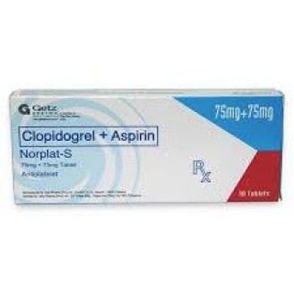 NORPLAT-S TAB 75MG+75MG 10s