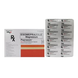 PEPRAZOM DR CAP 40MG 14