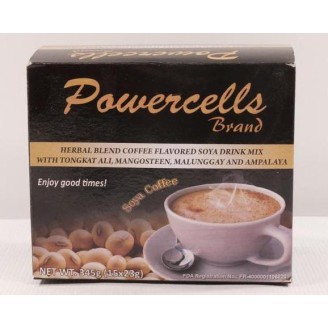 POWER CELLS SOYA COFFEE 23G (DECA) 15