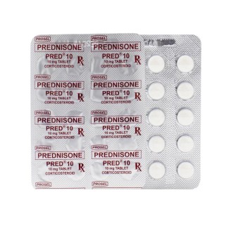 PRED 10 10MG TAB 100'Ss