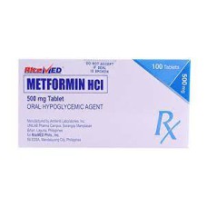 RM METFORMIN TAB 500MG 100