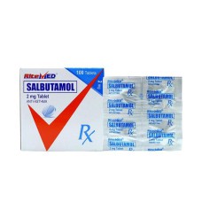 RM SALBUTAMOL TAB 2MG 100