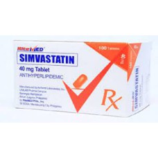 RM SIMVASTATIN 40MG 100
