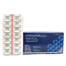 SAATIN 20MG FC TAB 100S